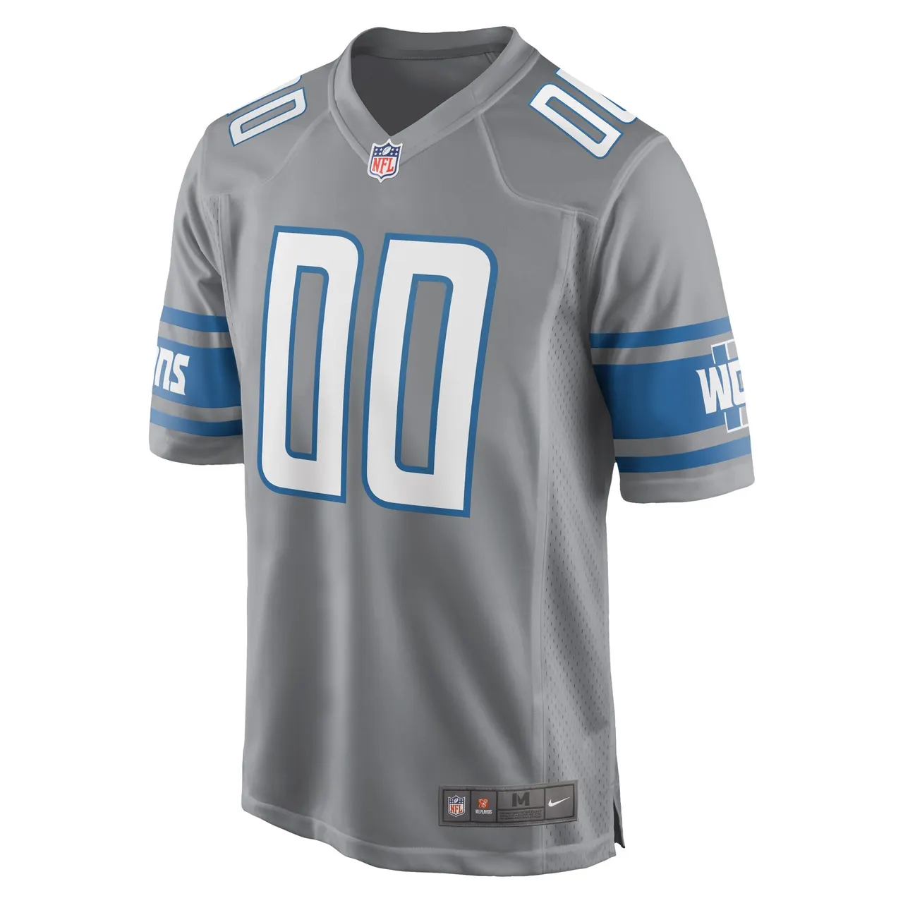 Lions Gray & Blue Custom Jersey - Nike - Personalize Yours!
