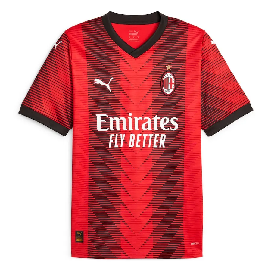 AC Milan Puma 2023/24 Home  Jersey – Red