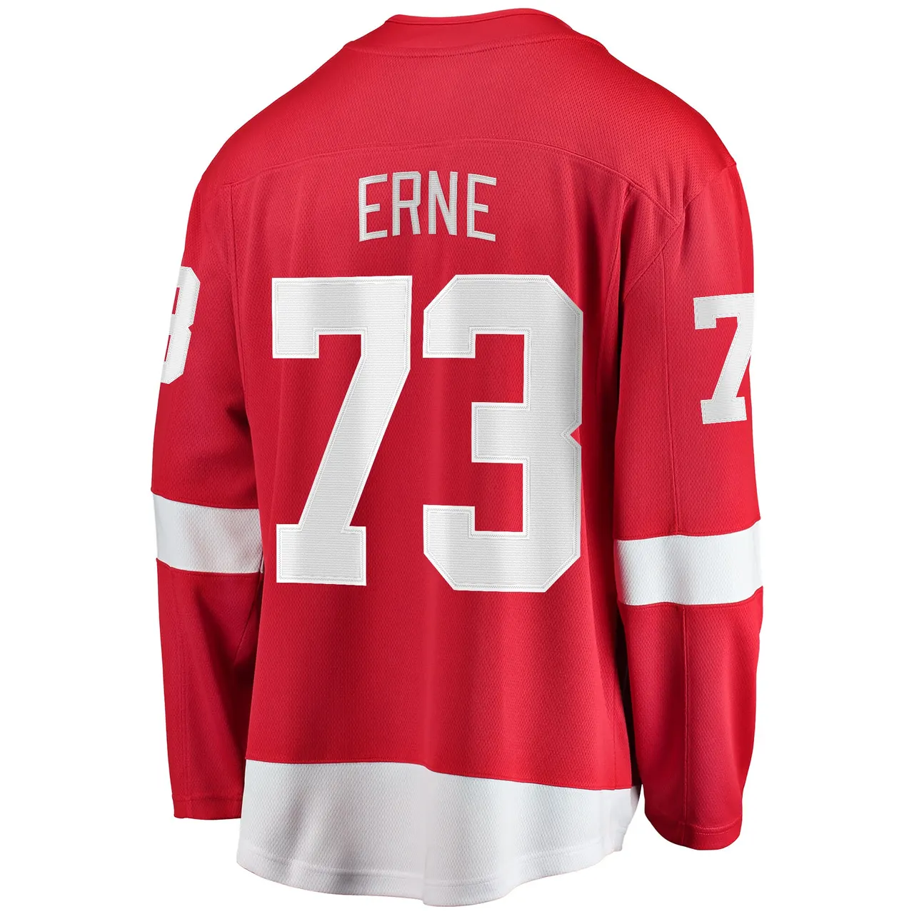 Adam Erne Detroit Red Wings Fanatics Branded Home Breakaway Player Jersey – Red