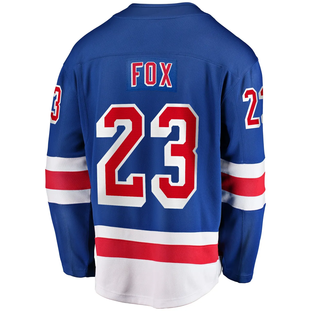 Adam Fox New York Rangers Fanatics Branded Home Premier Breakaway Player Jersey – Blue