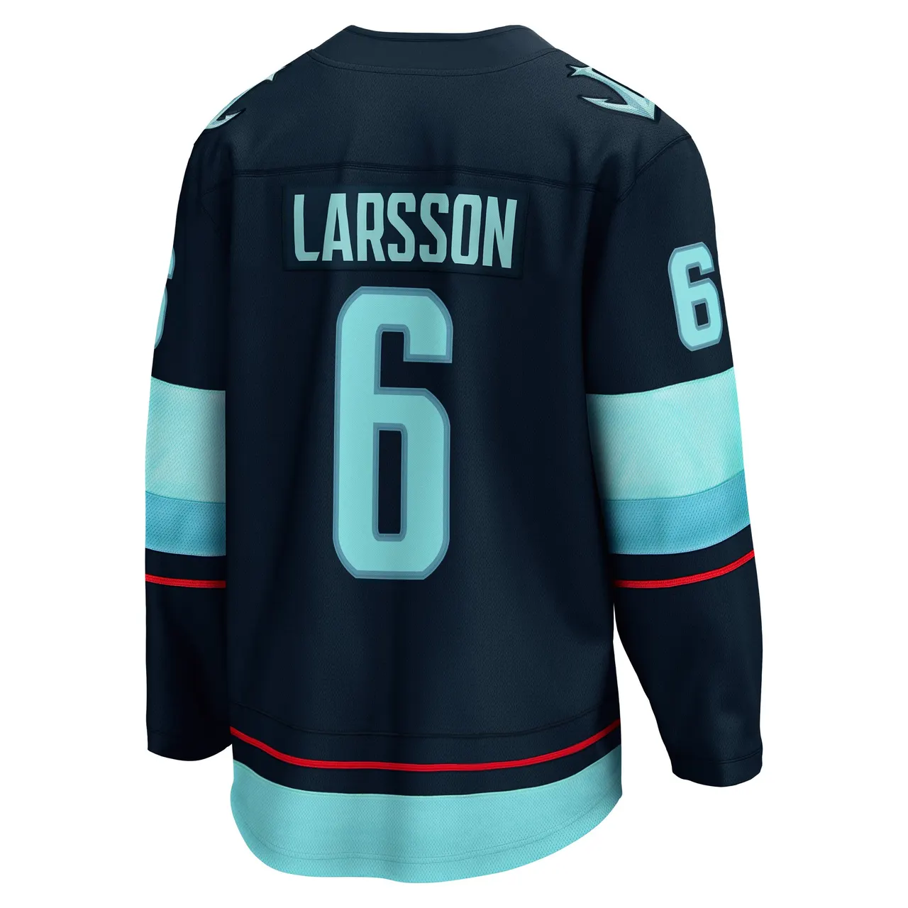 Adam Larsson Seattle Kraken Fanatics Branded Home Breakaway Player Jersey – Deep Sea Blue