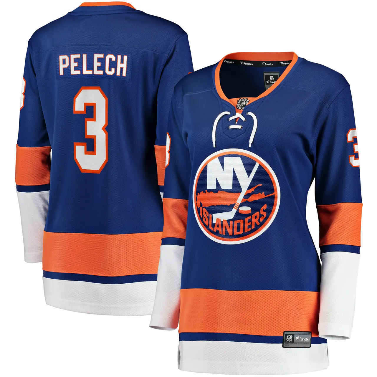 blue Fanatics Pelech Islanders Jersey - Fanatics Pelech Islanders