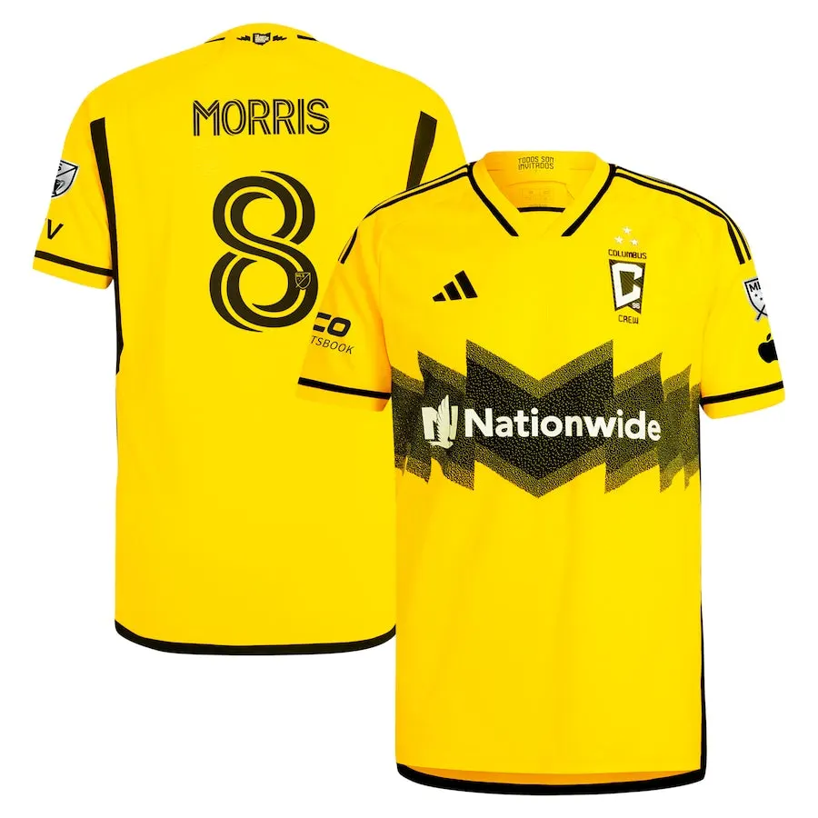Columbus Crew Morris Jersey - Adidas - Yellow 2024
