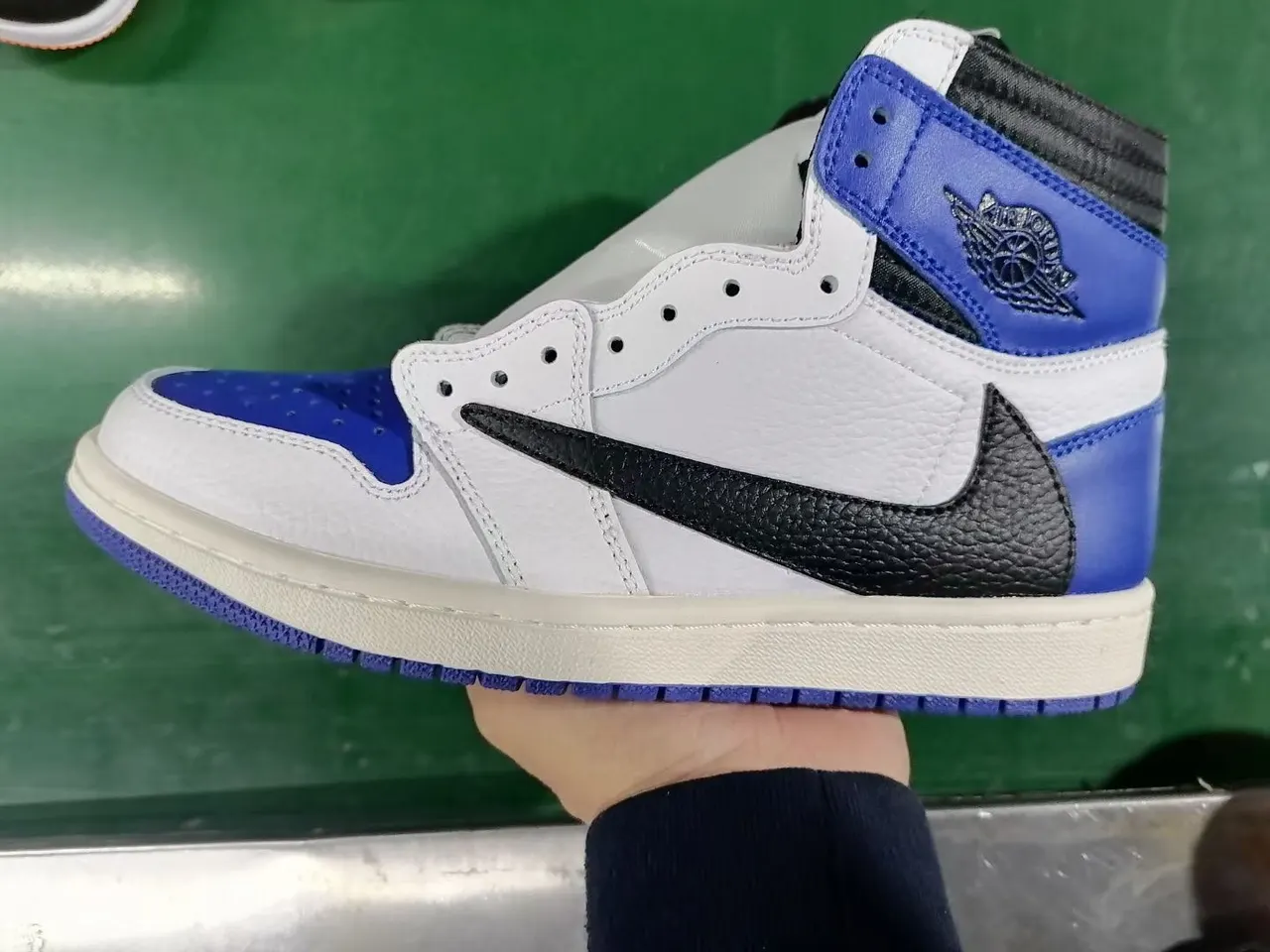 nike Air Jordan 1 White Blue - Nike Air Jordan 1 High White Blue Black