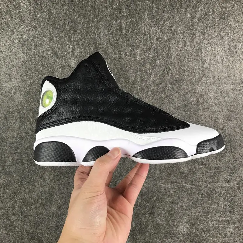 black Air Jordan 13 Retro Panda - Air Jordan 13 Retro Panda - Black &