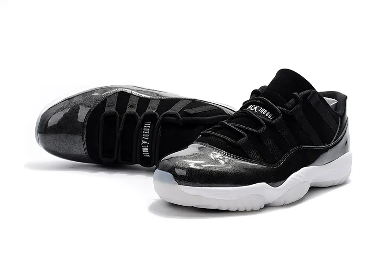 Air Jordan XI 11 Retro Low Black White Men Basketball