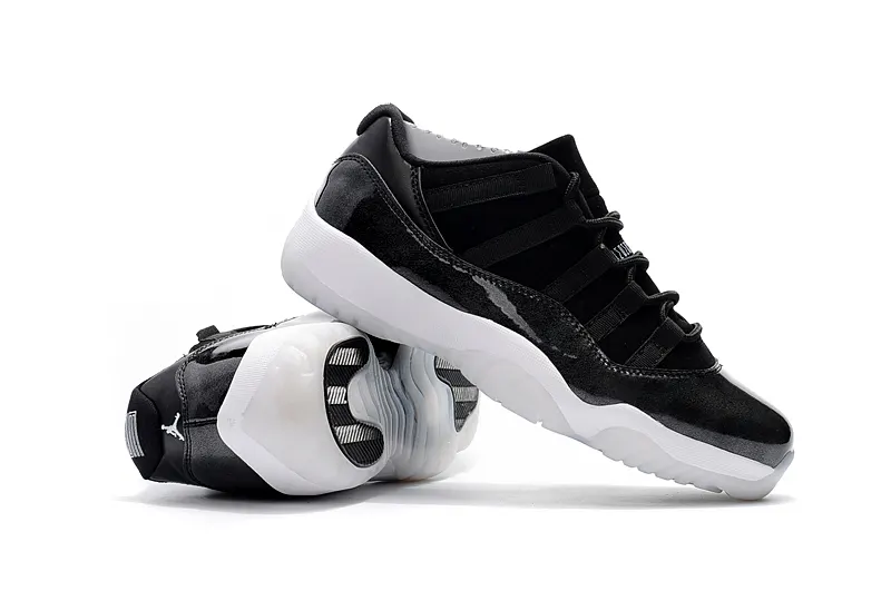 Air Jordan XI 11 Retro Low Black White Men Basketball