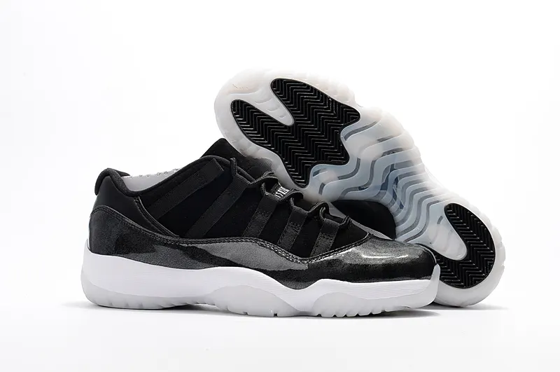 Air Jordan XI 11 Retro Low Black White Men Basketball