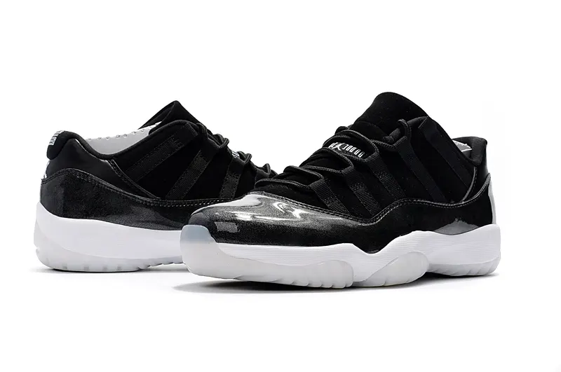 Air Jordan XI 11 Retro Low Black White Men Basketball