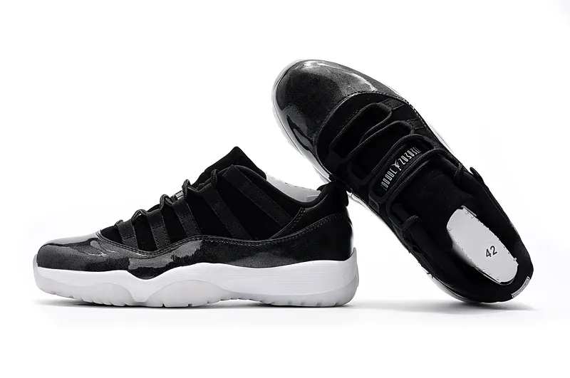 Air Jordan XI 11 Retro Low Black White Men Basketball