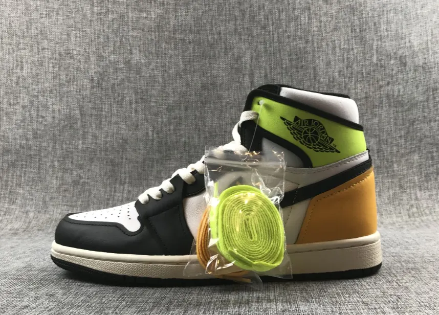 AJ1 Joe 1 generation new color matching second-layer men’s and women’s shoes shipped 8