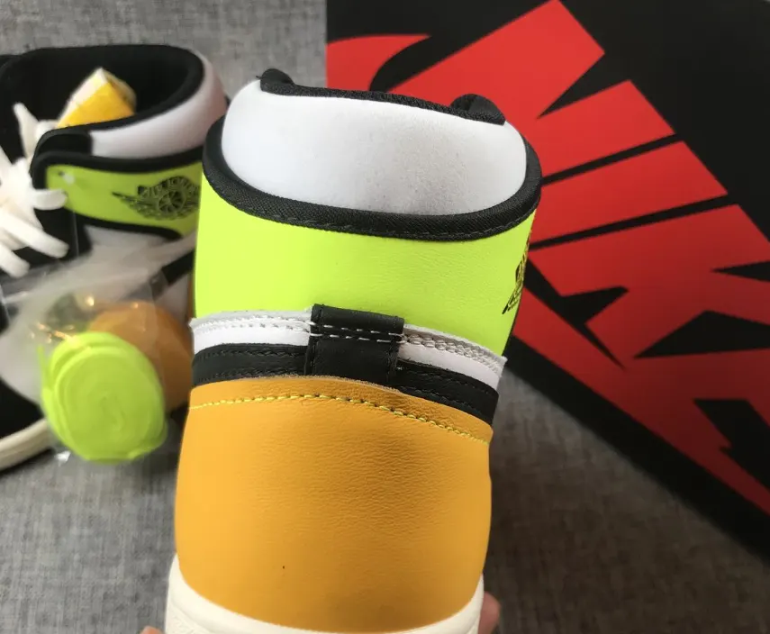 AJ1 Joe 1 generation new color matching second-layer men’s and women’s shoes shipped 8