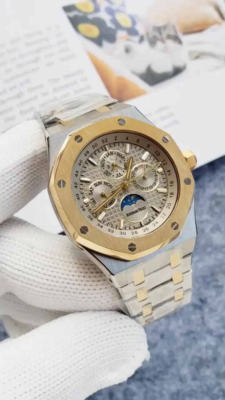 Audemars Piguet Gold Accents Complicated Dial - Audemars Piguet Royal