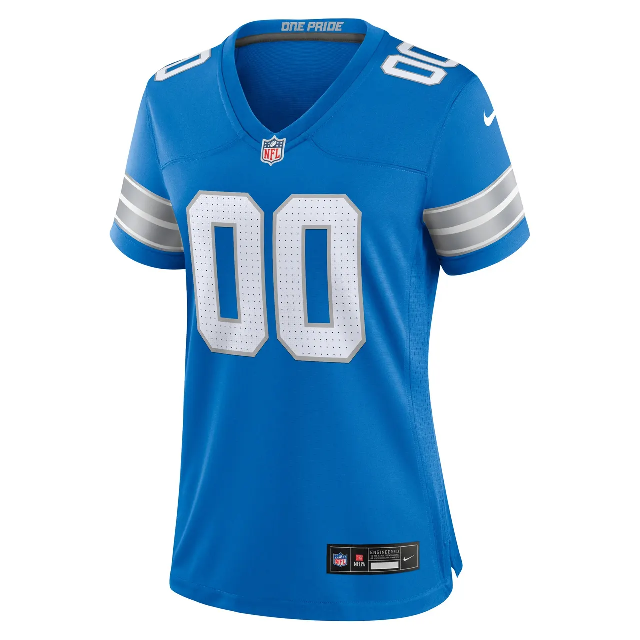 Detroit Lions Nike Women’s Custom Game Jersey – Blue