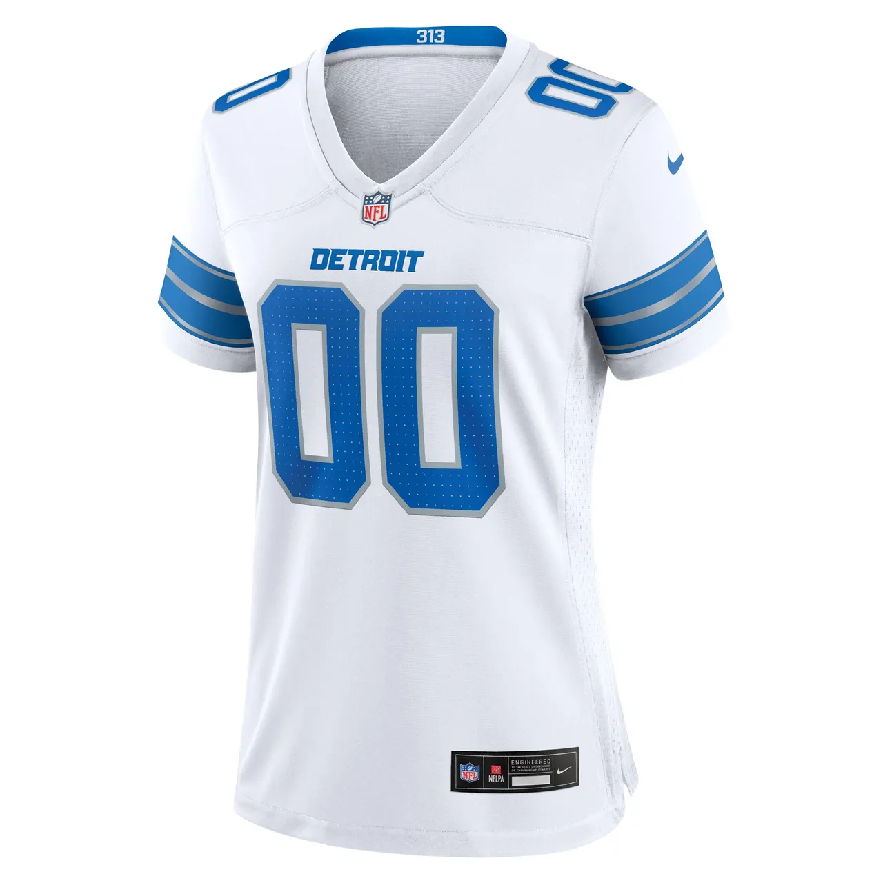 Detroit Lions Nike Women’s Custom Game Jersey – White