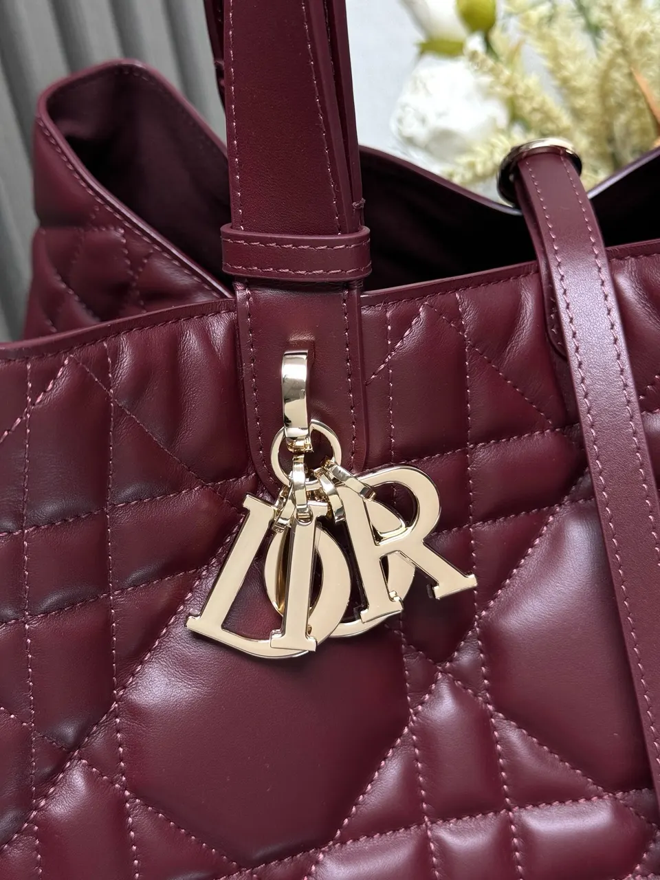 Dior Medium Toujours Bag ‘Burgundy Calfskin’
