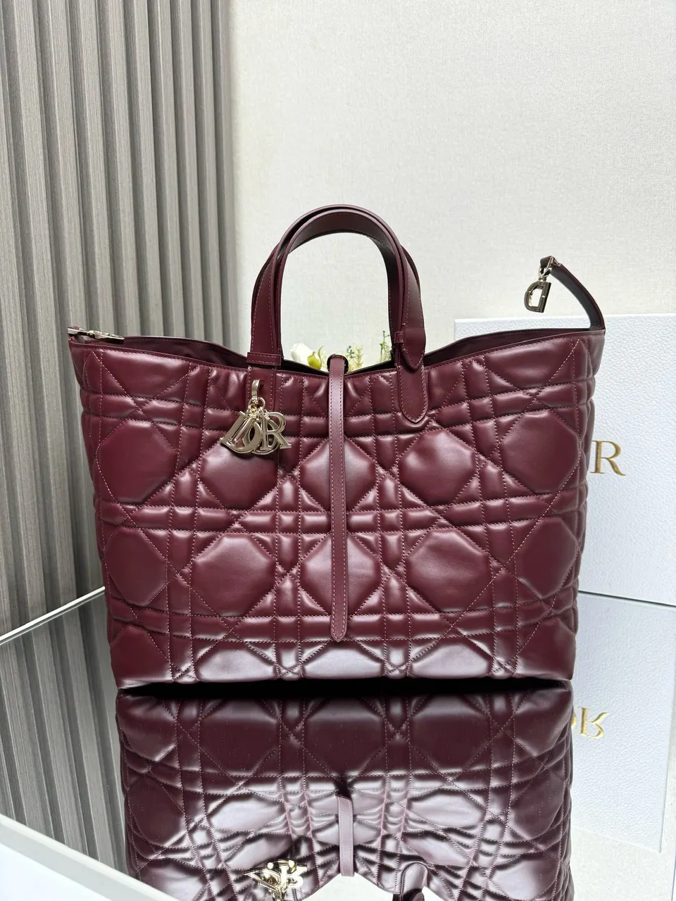 Dior Medium Toujours Bag ‘Burgundy Calfskin’