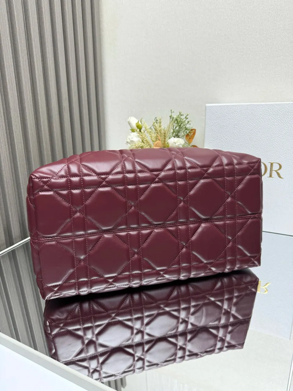 Dior Medium Toujours Bag ‘Burgundy Calfskin’