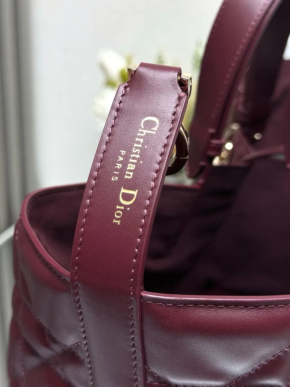 Dior Medium Toujours Bag ‘Burgundy Calfskin’