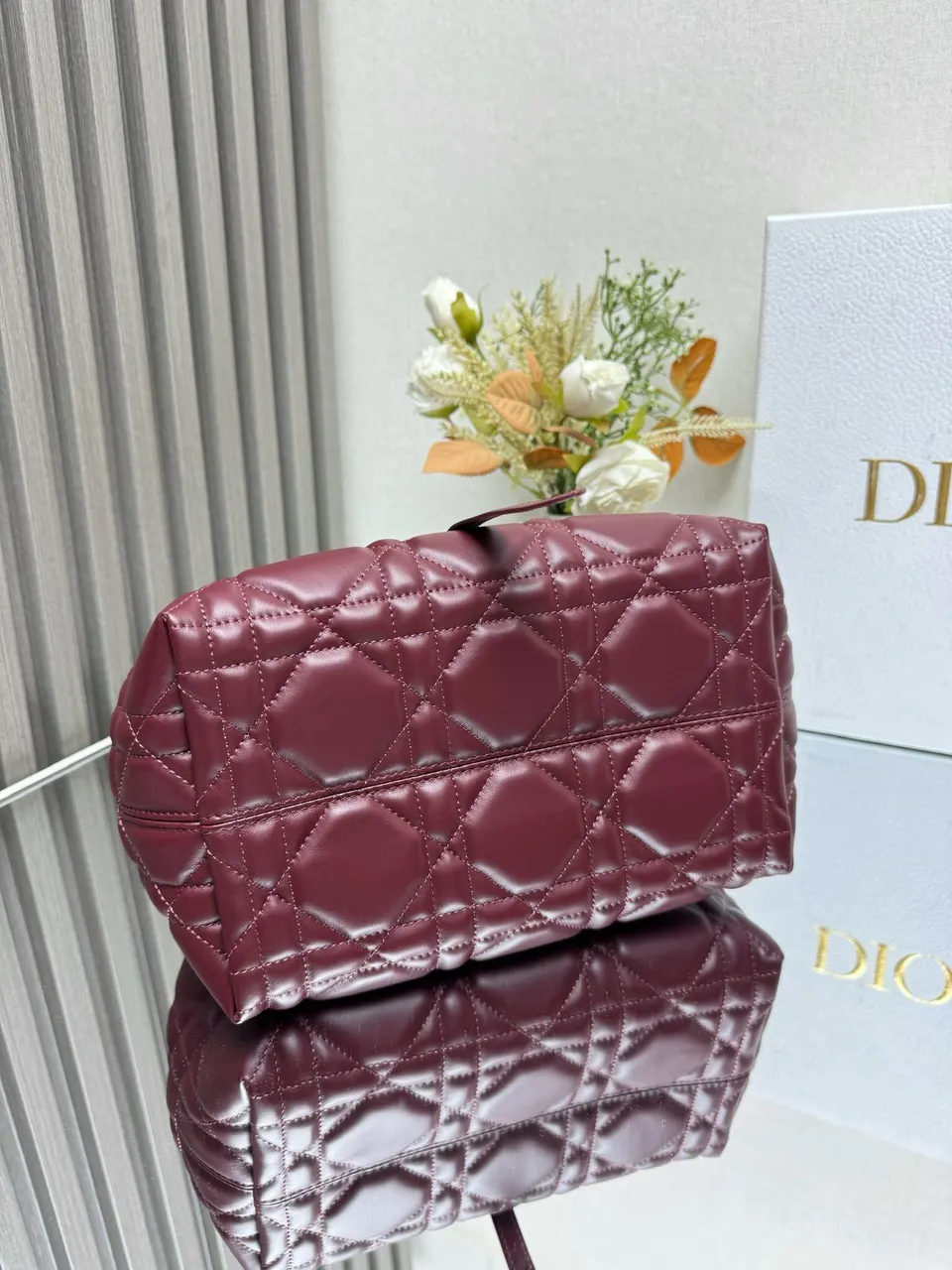 Dior Medium Toujours Bag ‘Burgundy Calfskin’