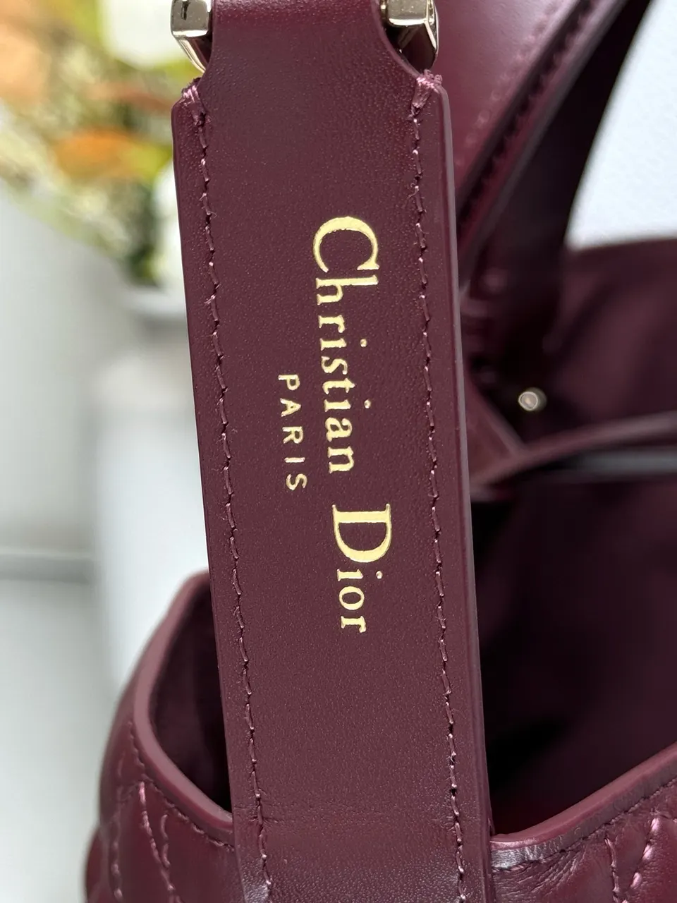 Dior Medium Toujours Bag ‘Burgundy Calfskin’