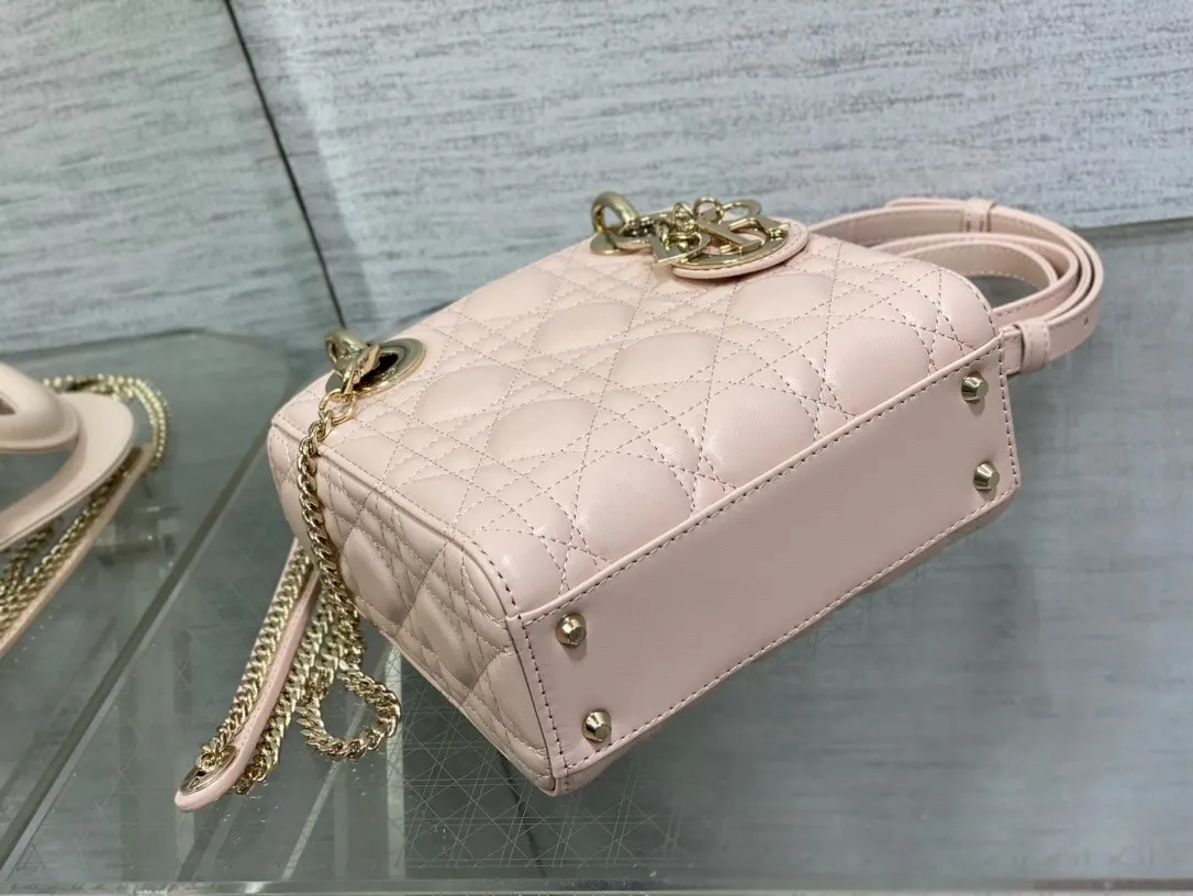 Dior Mini Lady ‘Powder Pink’ Women’s Bag