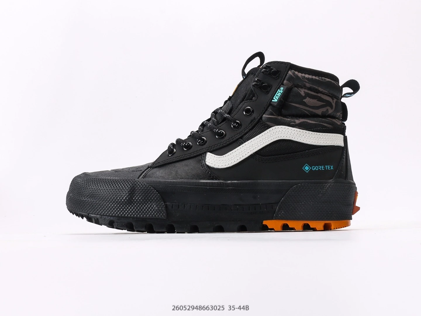 Vans Sk8-Hi Gore-Tex Black Camo High Top Sneakers