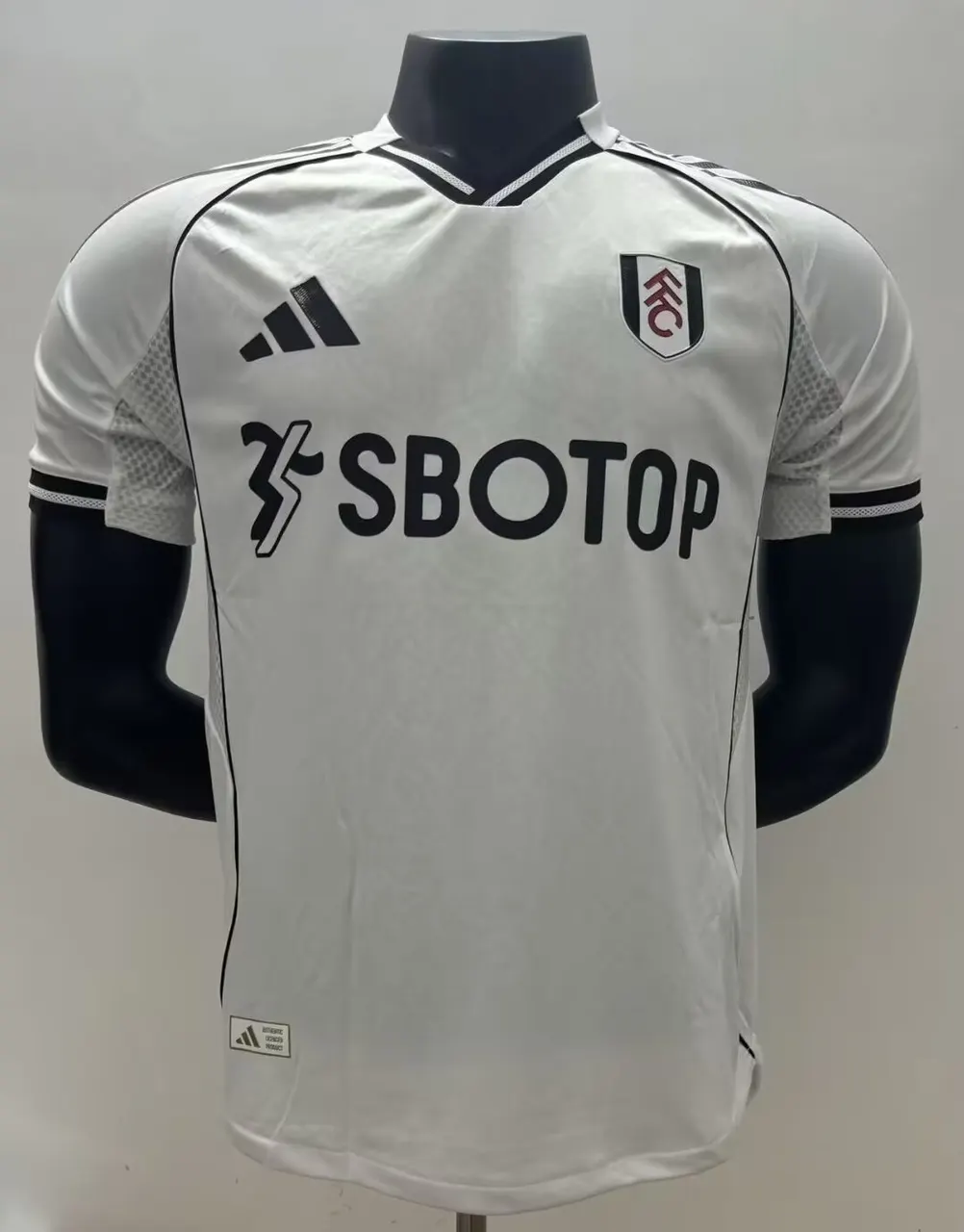 Fulham adidas 2025 Home Player Jersey - White