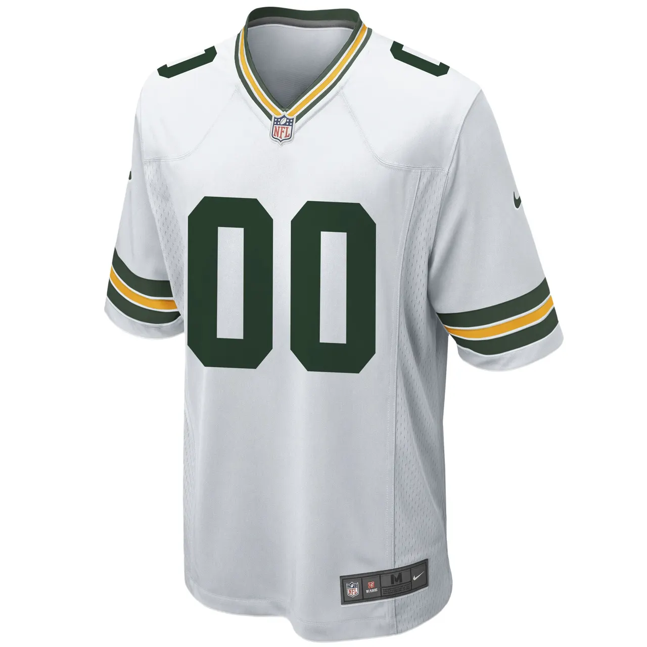 Green Bay Packers Nike Custom Game Jersey – White