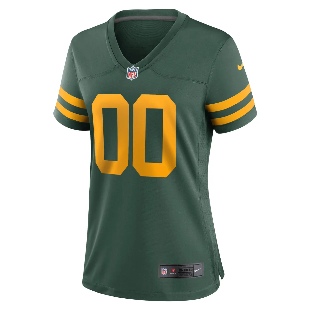 Green Bay Packers Nike Women’s Alternate Custom Jersey – Green