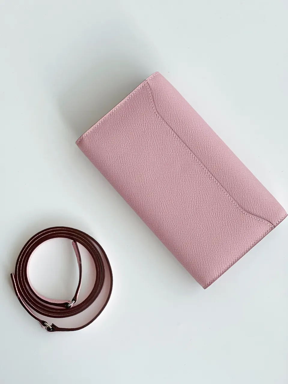 HERMES Constance To Go Wallet Shoulder Bag Epsom Leather