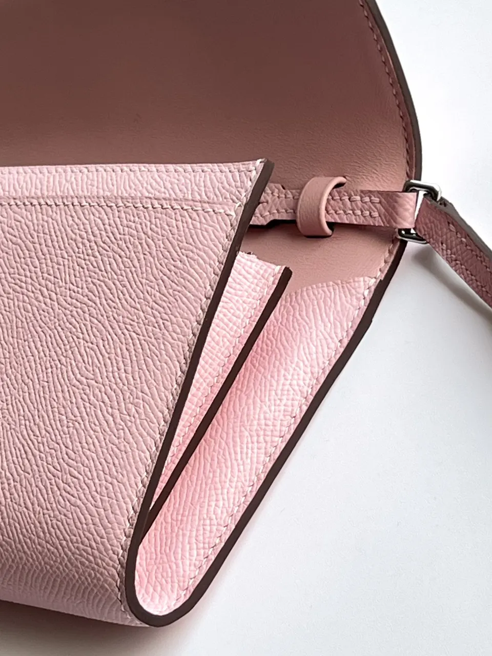 HERMES Constance To Go Wallet Shoulder Bag Epsom Leather