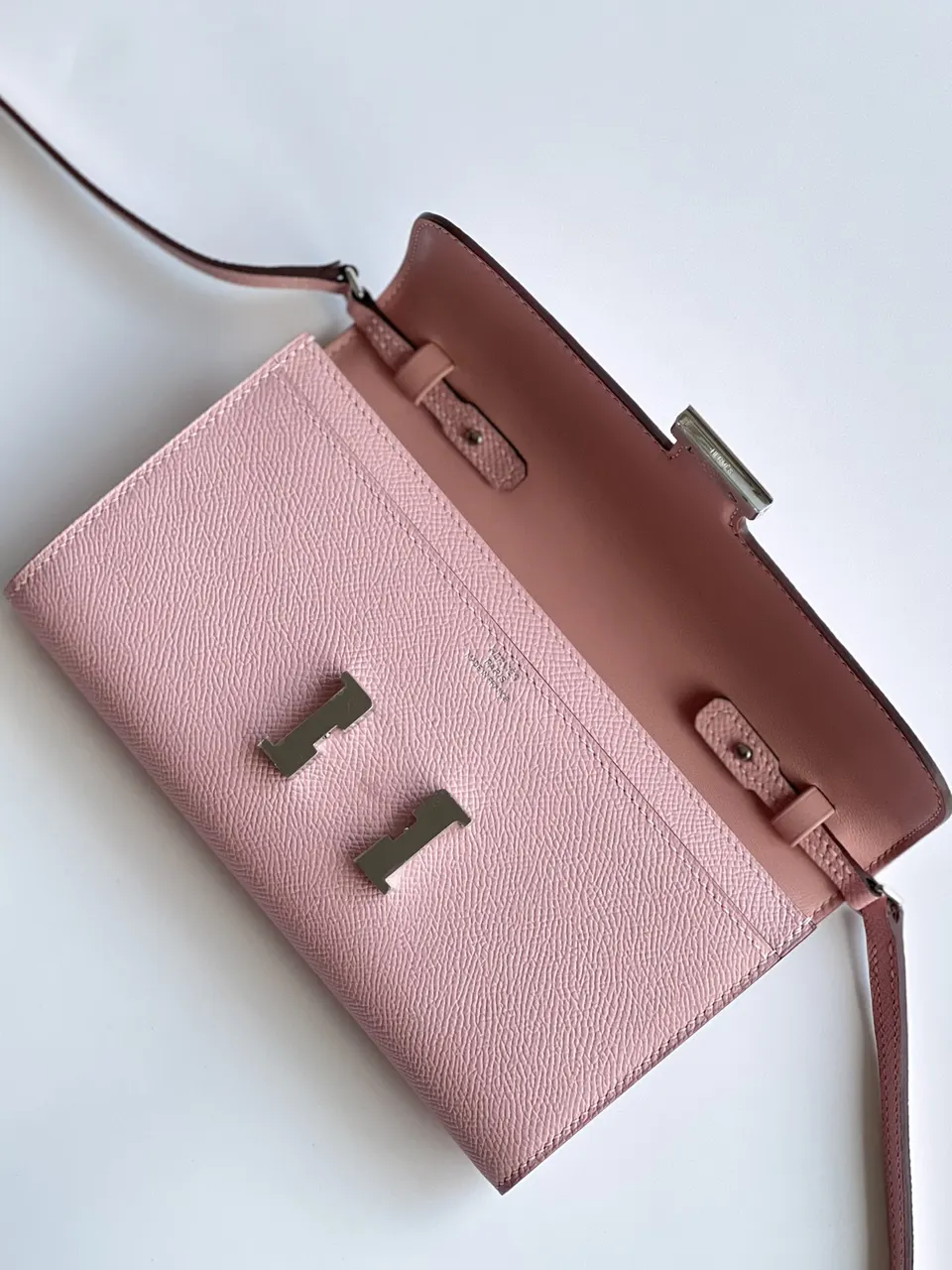 HERMES Constance To Go Wallet Shoulder Bag Epsom Leather