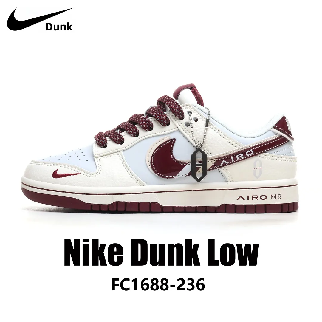 burgundy Nike Dunk Low AIRO M9 - Nike Dunk Low AIRO M9 - Burgundy
