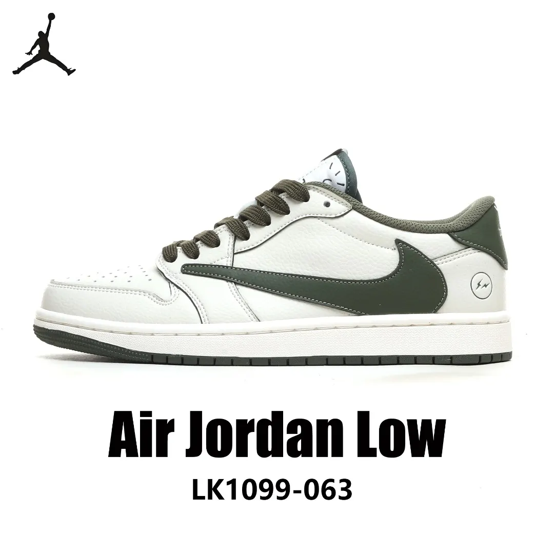 Air Jordan Low LK1099 - White Olive Edition