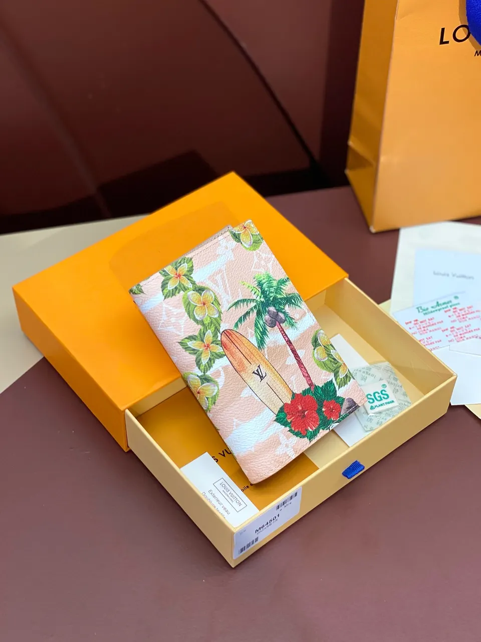 Louis Vuitton Surfboard Wallet - Louis Vuitton Tropical Surfboard