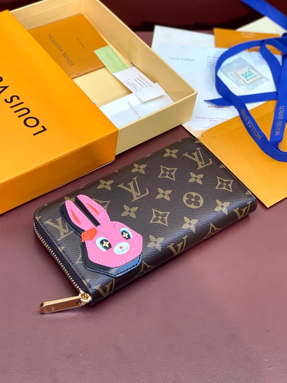 Louis Vuitton Rabbit Wallet - Louis Vuitton Monogram Rabbit Wallet