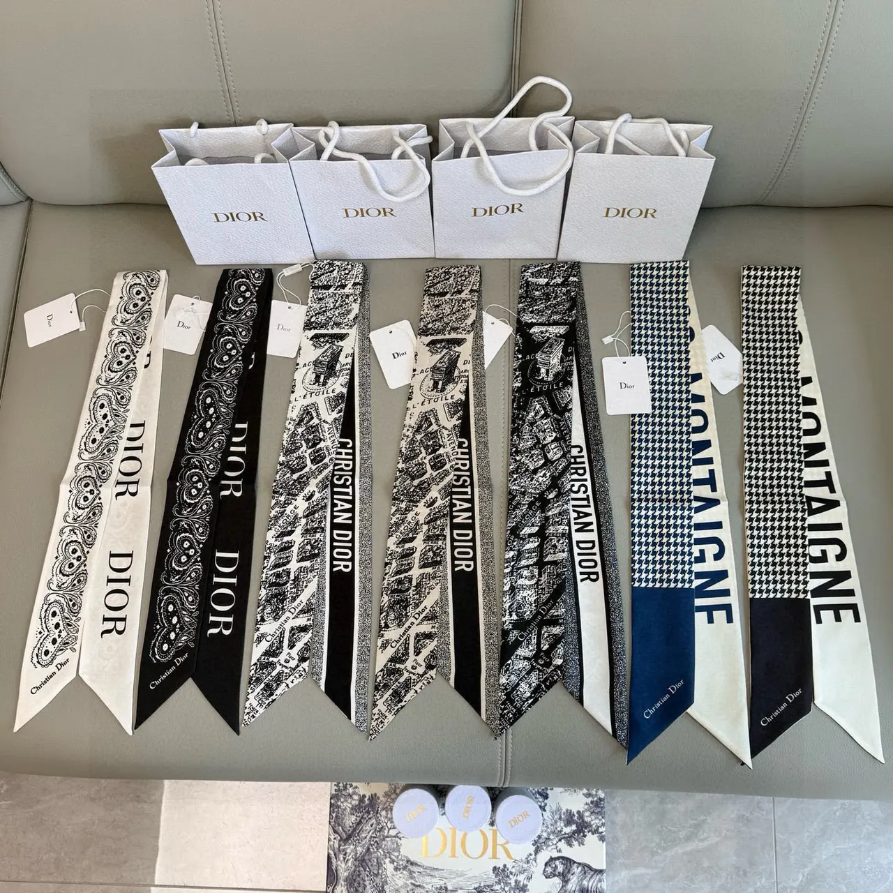 Dior Silk Mitzah Scarves - Dior Silk Mitzah Scarf Set - Iconic
