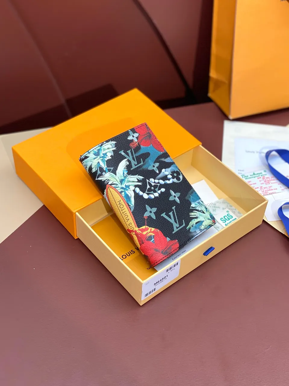 Louis Vuitton Floral Passport - Louis Vuitton Floral Print Passport