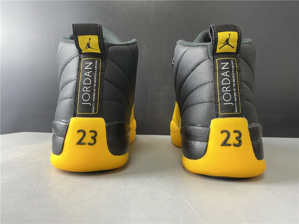 Nike Air Jordan 12 Retro GS (4-6) Black/University ,Gold Joe 11 new color scheme 40–477