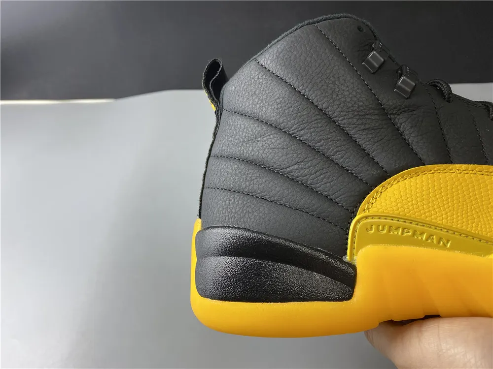Nike Air Jordan 12 Retro GS (4-6) Black/University ,Gold Joe 11 new color scheme 40–477