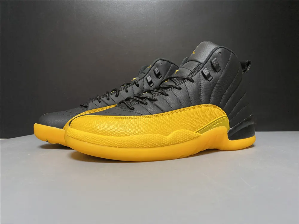 Nike Air Jordan 12 Retro GS (4-6) Black/University ,Gold Joe 11 new color scheme 40–477