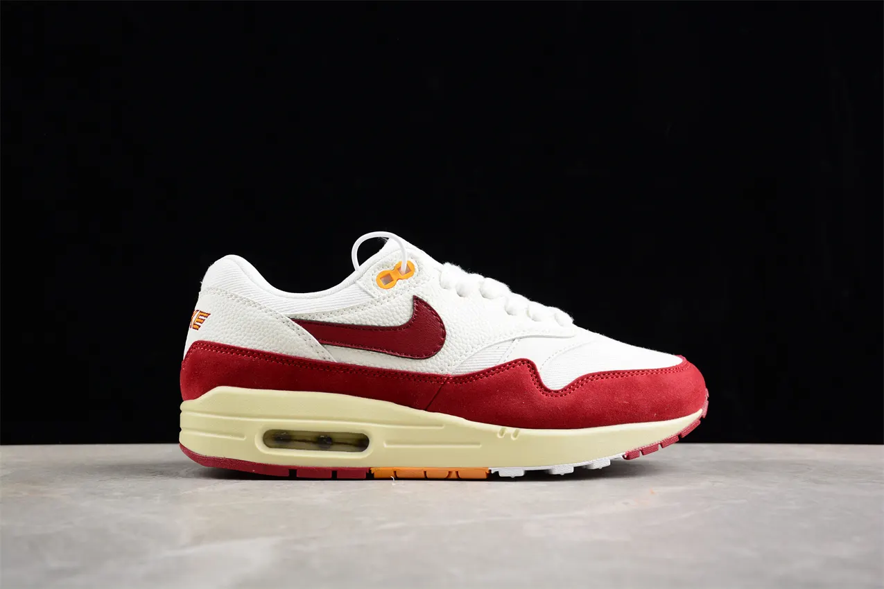 Nike Air Max 1 ’87 Sail Team Red
