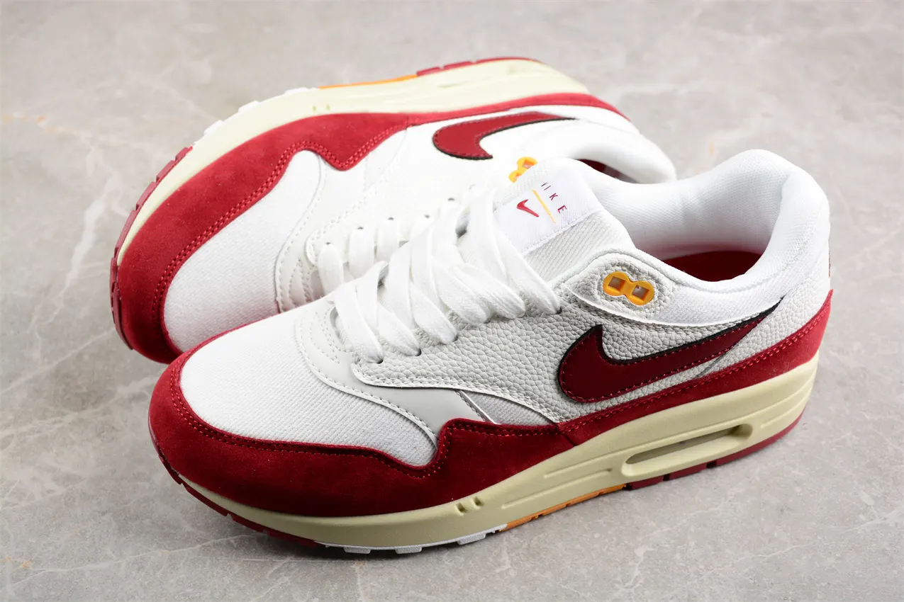 Nike Air Max 1 ’87 Sail Team Red