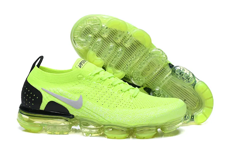 Nike Air VaporMax Flyknit 2 Fluorescent green Running