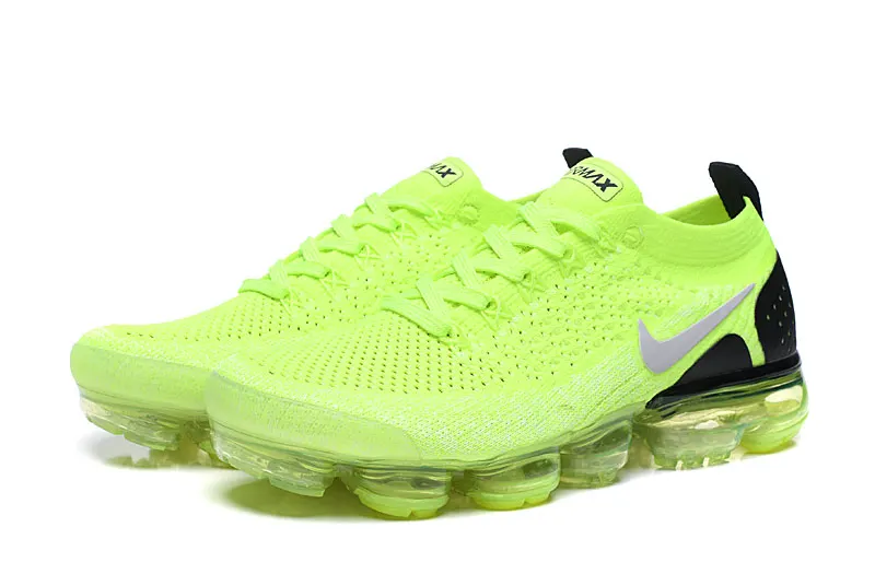 Nike Air VaporMax Flyknit 2 Fluorescent green Running