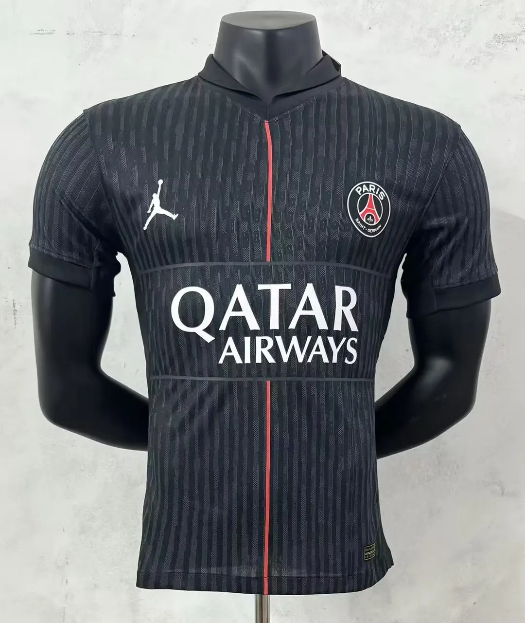 Paris Saint-Germain Jordan Brand 2022/23 Away Player Version Jersey - Black